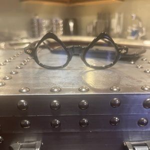 Savant and Scholar “Delancey Street” Clear Lens Frame in Black.